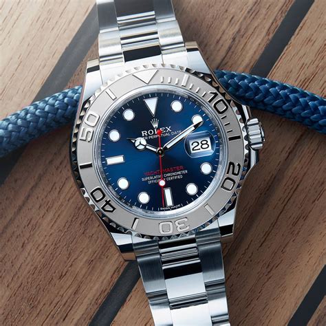 rolex yacht-master blue dial gold|rolex 116622 vs 126622.